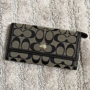 Original Coach Leather Wallet